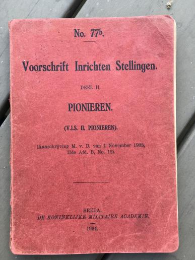 Dutch Pioneer Pocketbook 1934