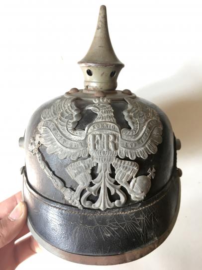 German WW1 ''Pickelhaube'' Spiked Helmet