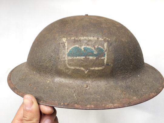 U.S. Doughboy Helmet Shell 80th div. - WW1