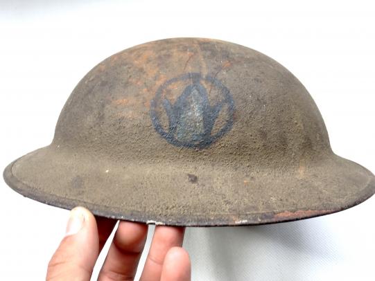 U.S. Doughboy Helmet 89th Div. - WW1