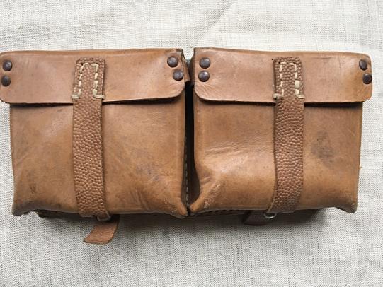 GW/K43 Leather Ammo Pouch