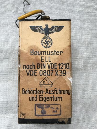 Wehrmacht FF33 Field Telephone Battery