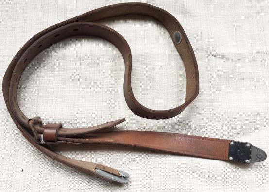 German FF33 Field Telephone Leather Carrying Strap
