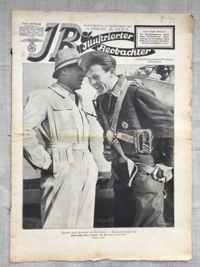 German WW2 Magazine 'Illustrierter Beobachter' Dec. 1940