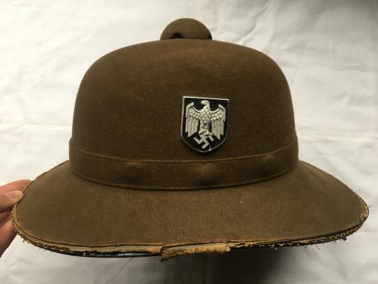 WH (Heer) Second Pattern Tropical Pith Helmet