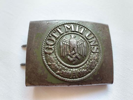 Wehrmacht Steel Belt Buckle
