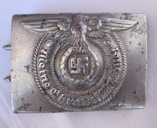 Waffen-SS Aluminium Belt Buckle