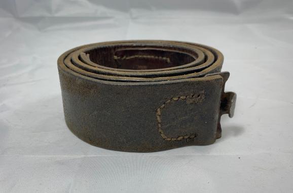 WH (Heer) Leather Combat Belt