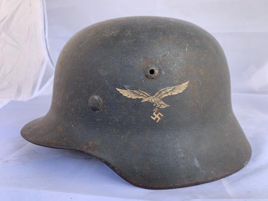Luftwaffe M35 re-issued Single Decal Helmet