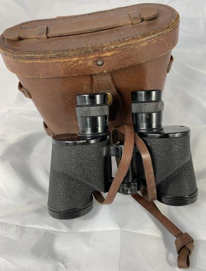 U.S. M3 Binoculars and M17 Leather Carrying Case