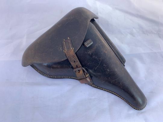 WH (Heer)/Waffen-SS Leather P08 Holster -1941-