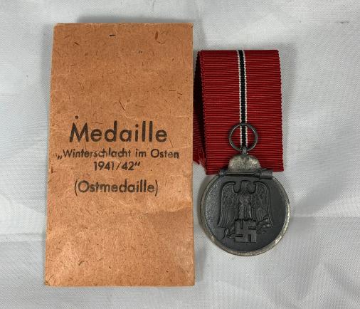 Eastern Front Medal with Pouch '93'