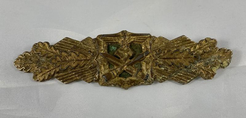 Bronze Close Combat Clasp 'Nahkampfspange in Bronze'