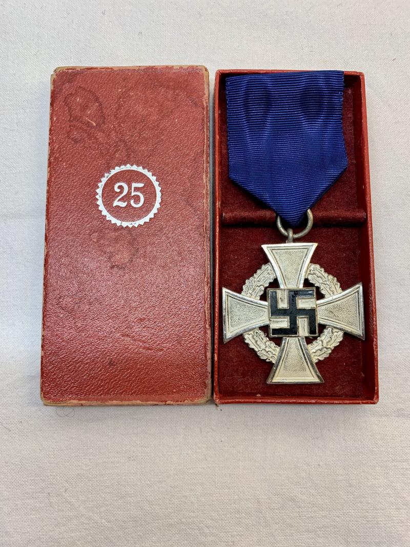 German 25 Years Faithful Service Medal
