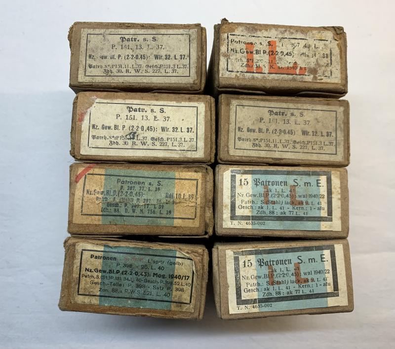 German WW2 Ammunition Boxes
