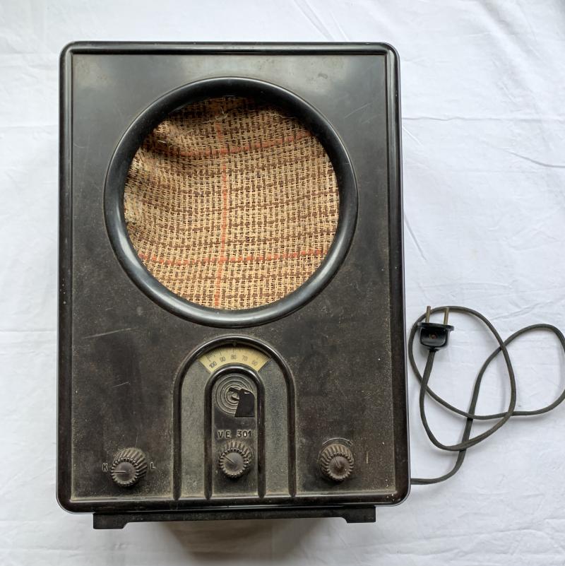 German WW2 Bakelite Radio 'Volksempfanger VE301'