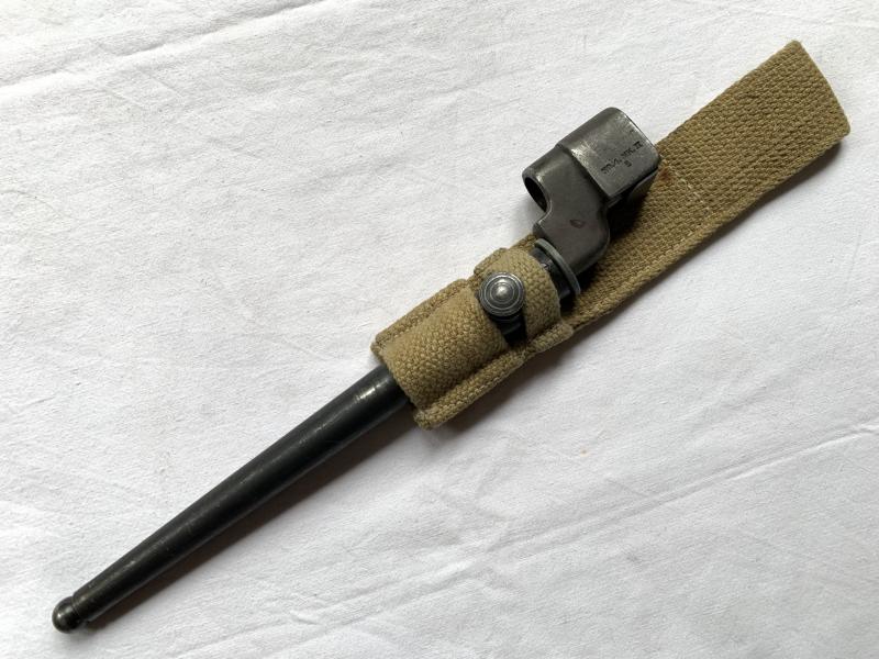 British Bayonet with Webbing Frog -1943-