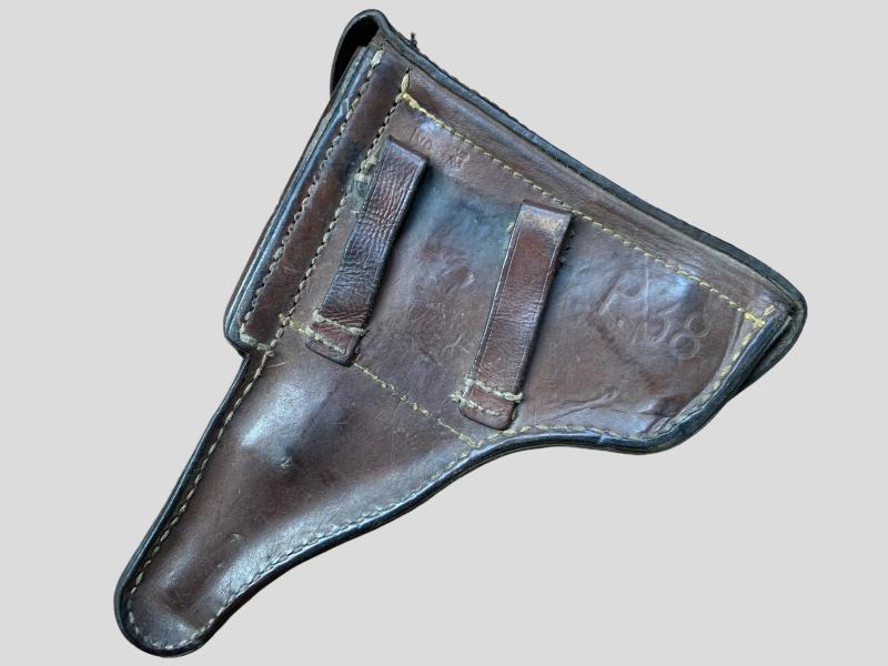 Brown Leather P38 Holster -LYO-