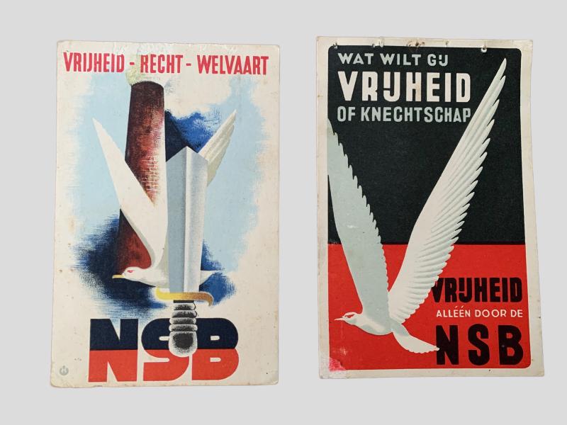 WWII Dutch NSB Post Cards