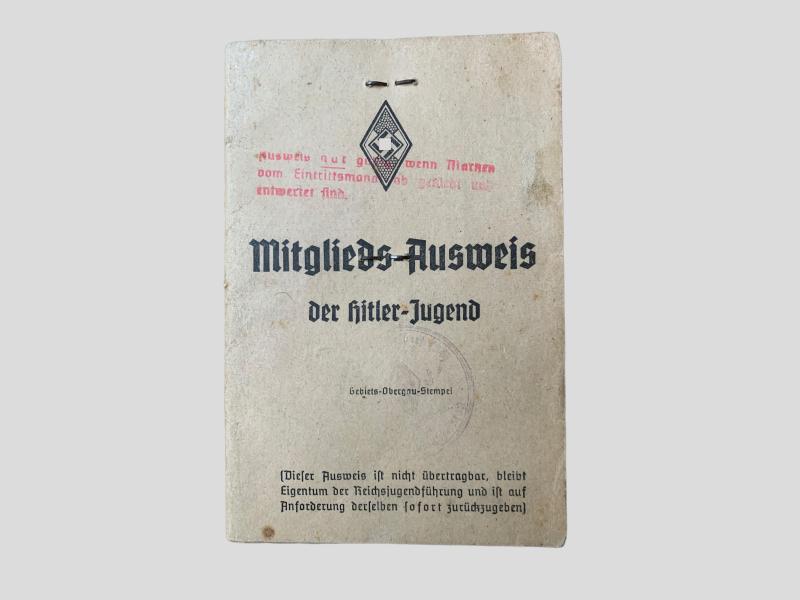 Hitler Youth Membership Card