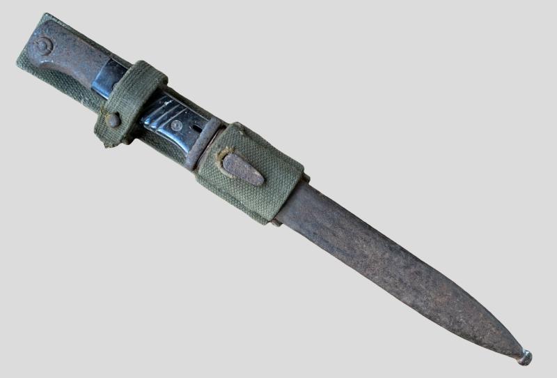 K98 Rifle Bayonet with Tropical Frog