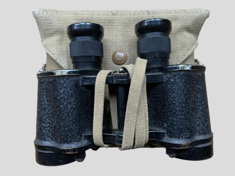 British WWII Binoculars in Case