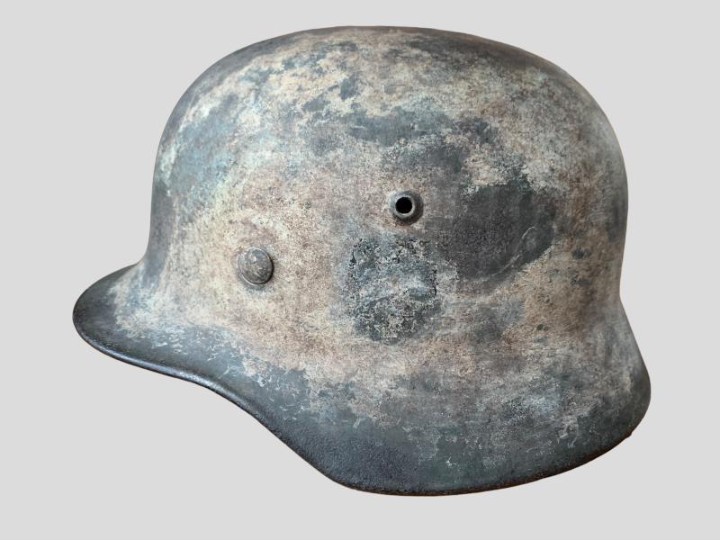 WH (HEER) M35 Winter Camouflage Helmet