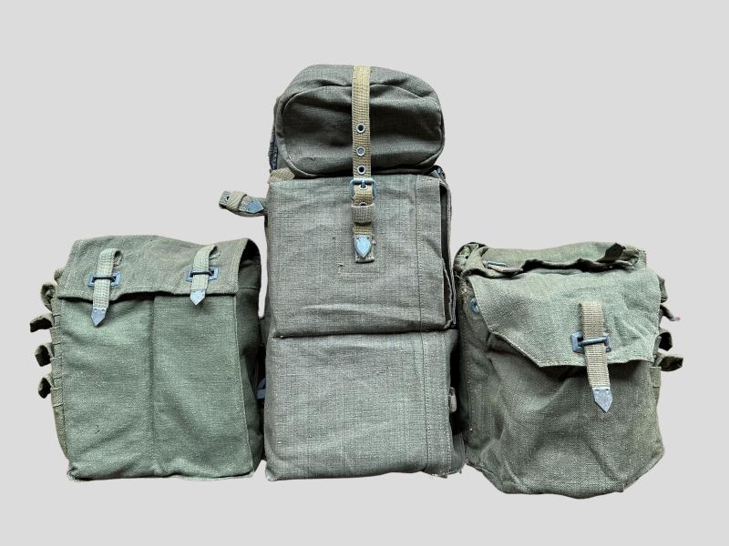 German WWII Pioneer Combat Assault Pouch set and Backpack