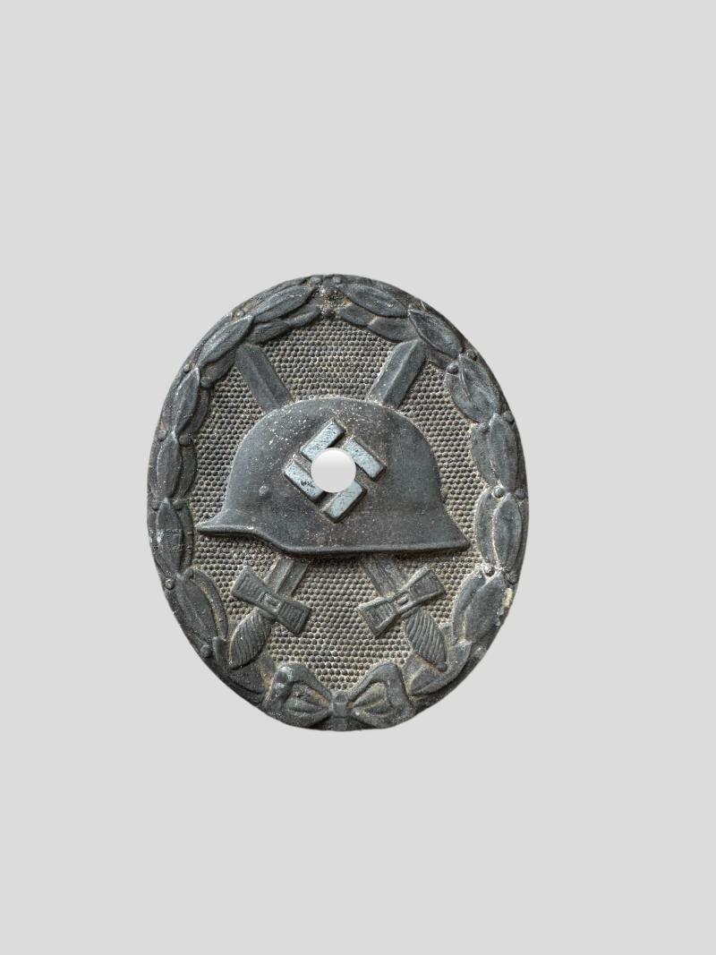 German WWII Wound Badge in Silver '26'