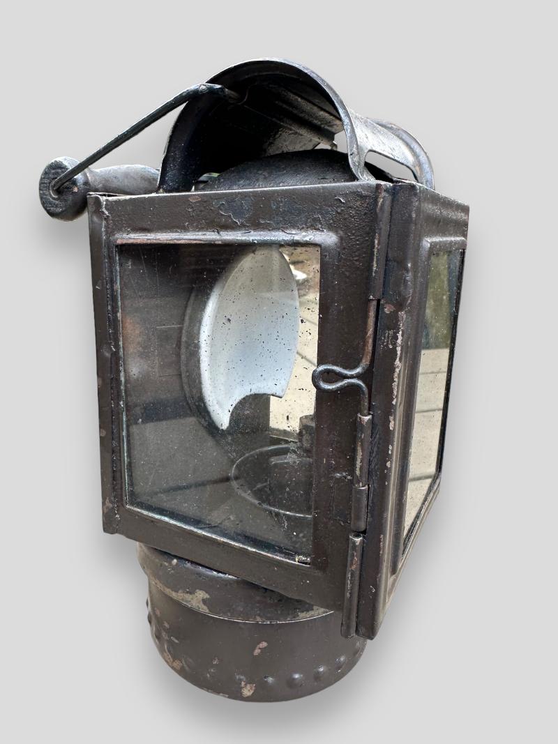 German WWII Carbid Lantern 'Einheitslaterne 45'