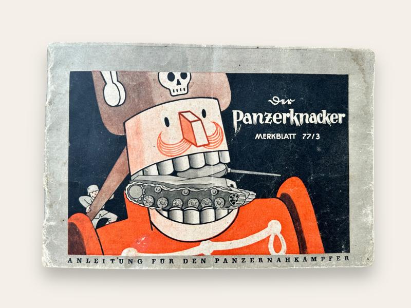 German WWII Booklet 'Panzerknacker'