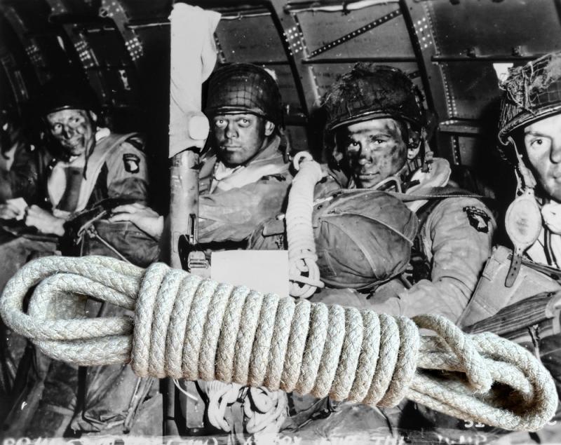 U.S. Airborne/Paratrooper Let-down Rope