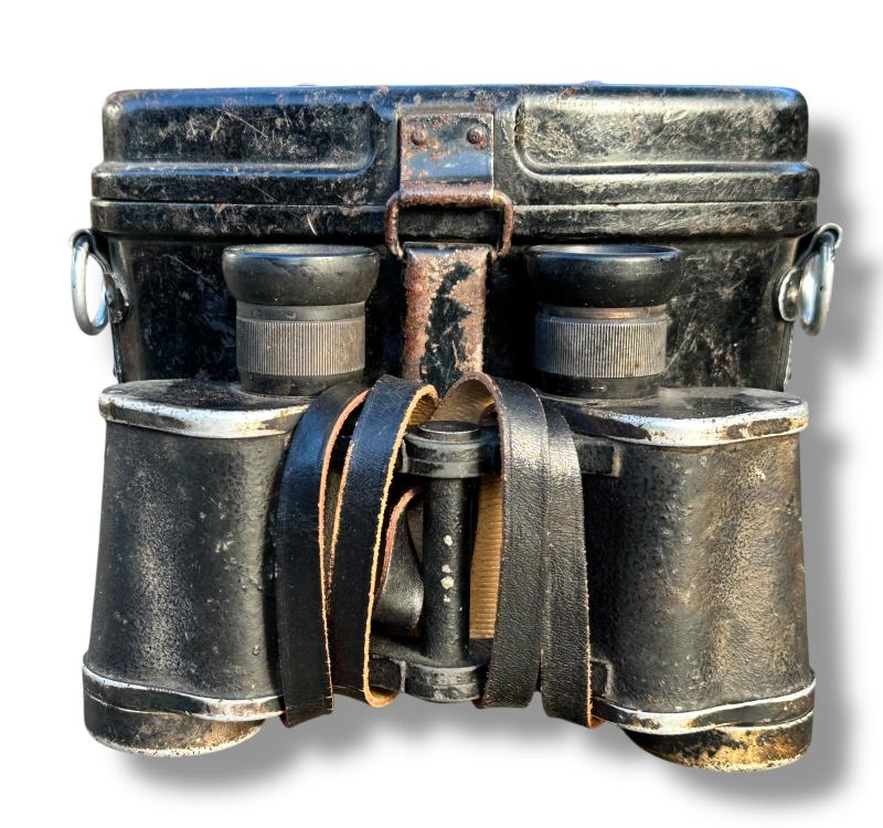 German WWII Binoculars in Case