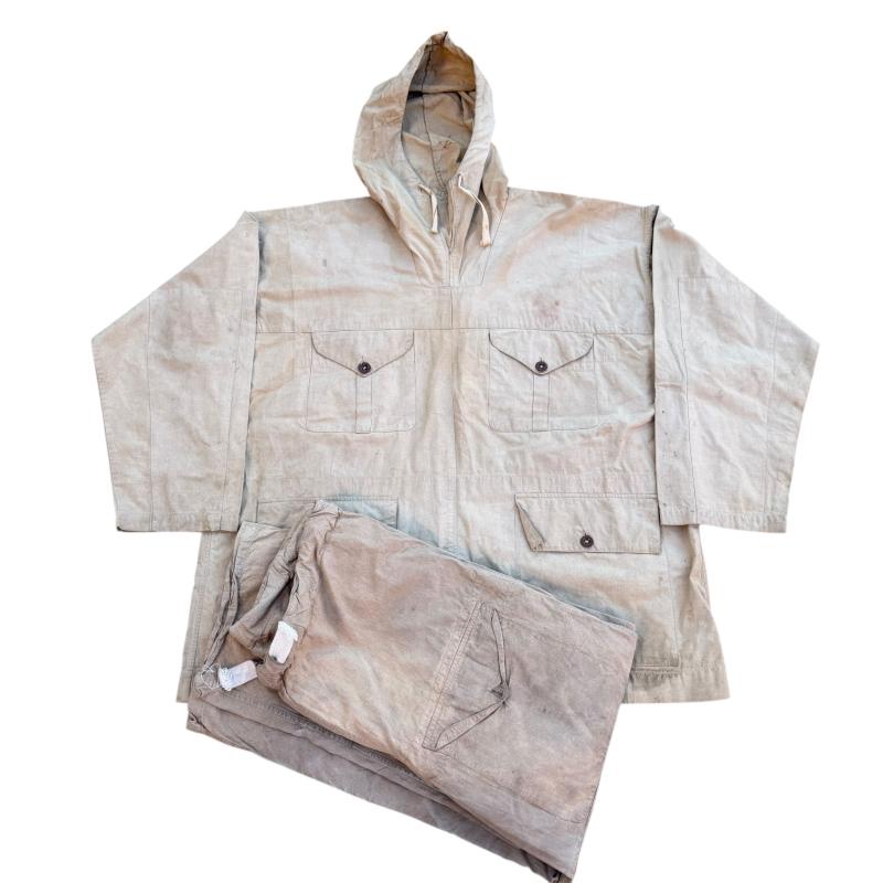 British Windproof Trousers and Smock Drab